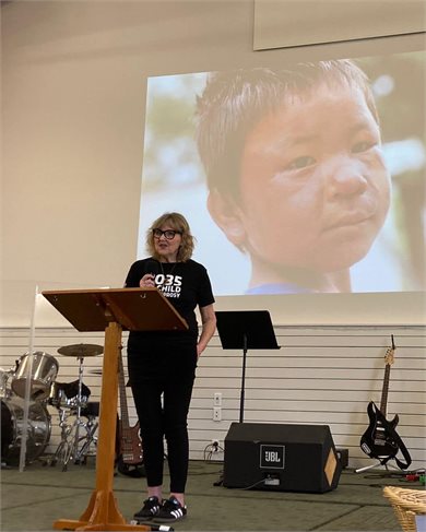Leanne Ryburn brings Kamal’s Story to Eastview Baptist Church